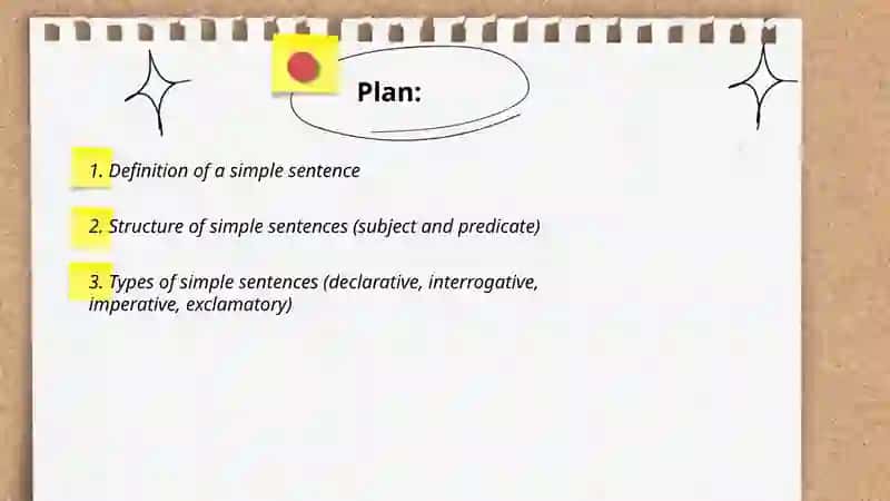 Types of sentences: Simple, compound, complex 2
