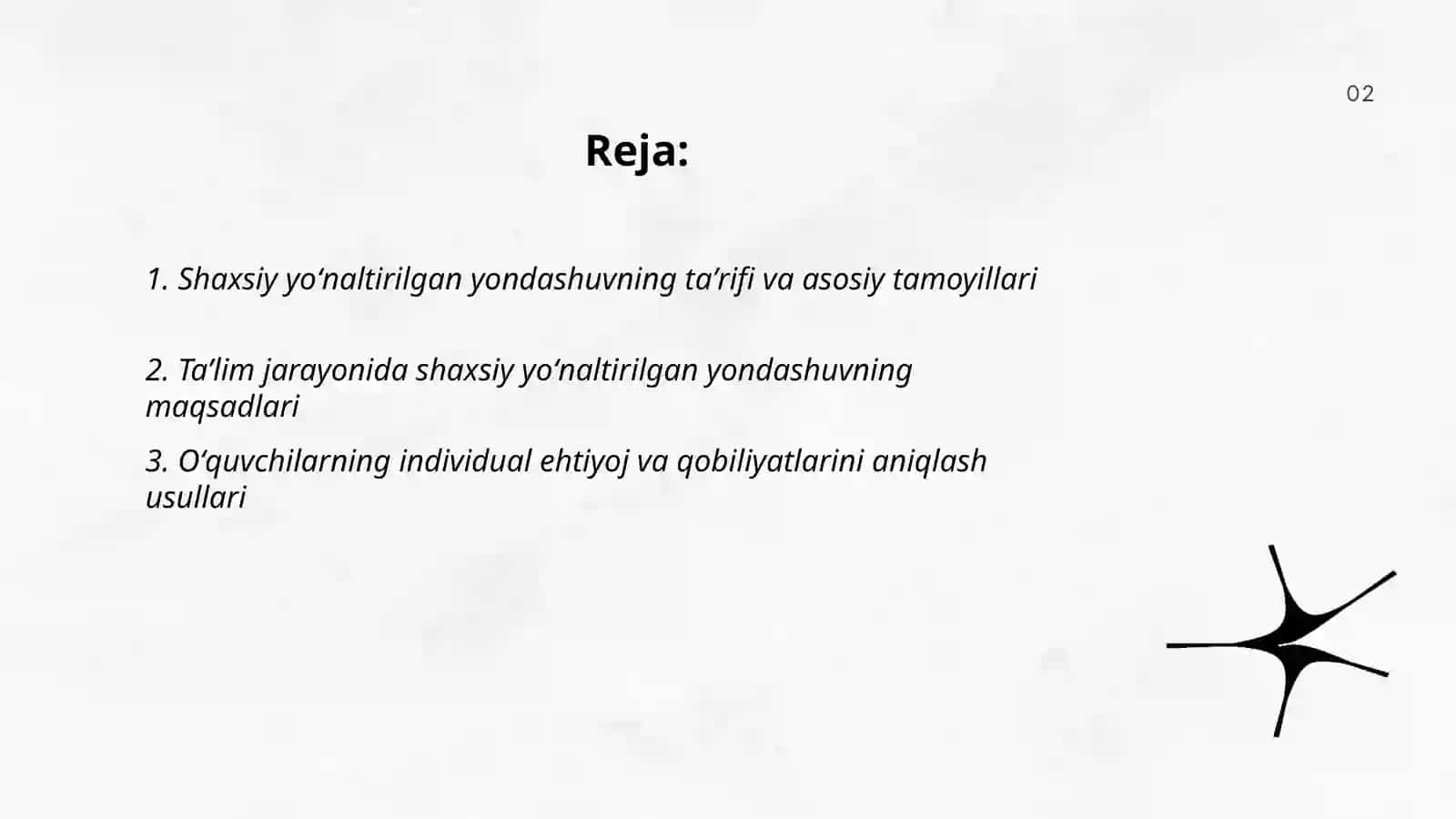 Shaxsiy yoʻnaltirilgan yondashuv 2