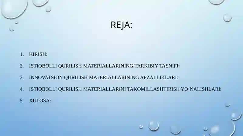 Istiqbolli qurilish materiallari 2