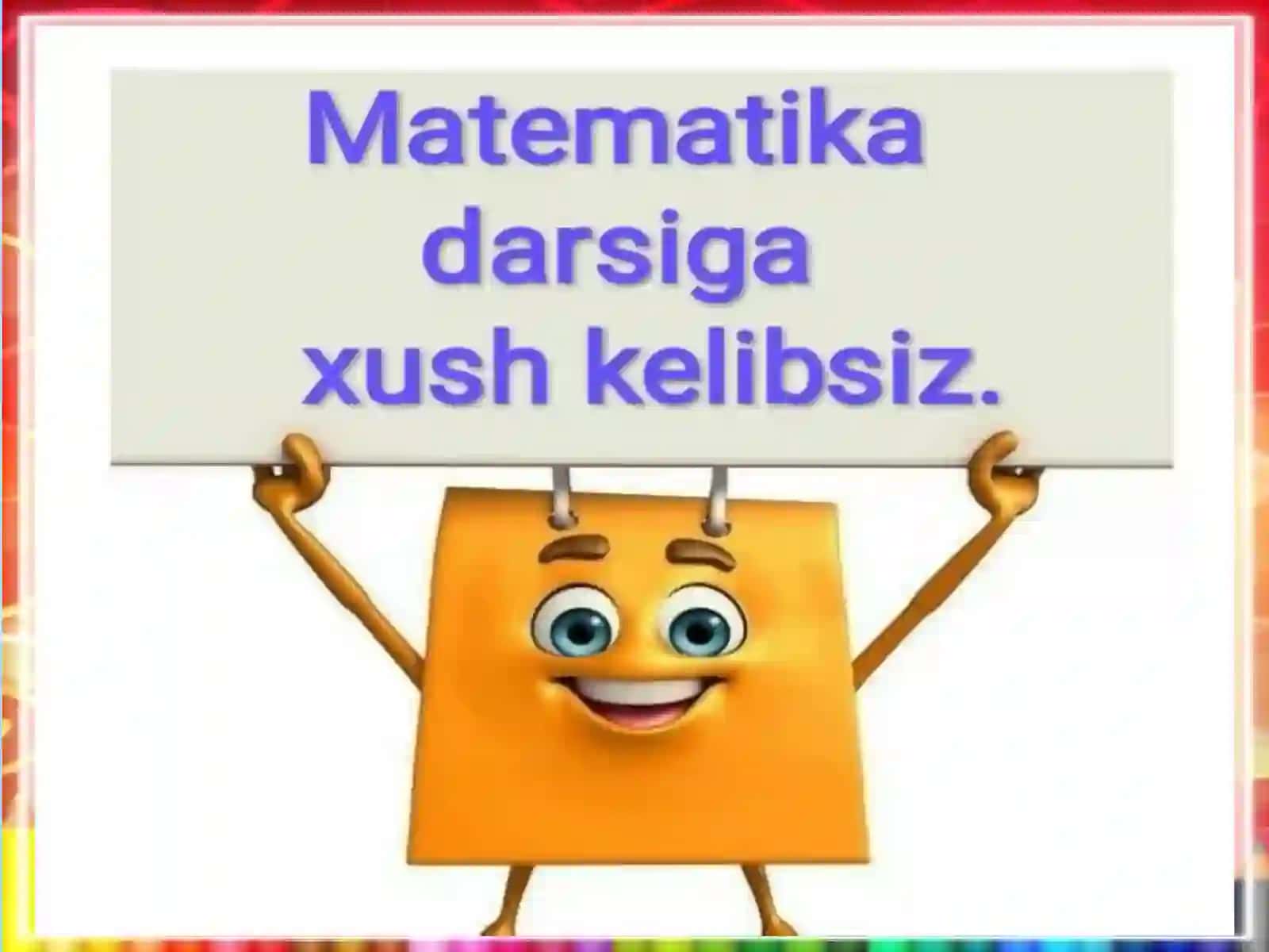 Matematika Fanidan Taqdimot 2