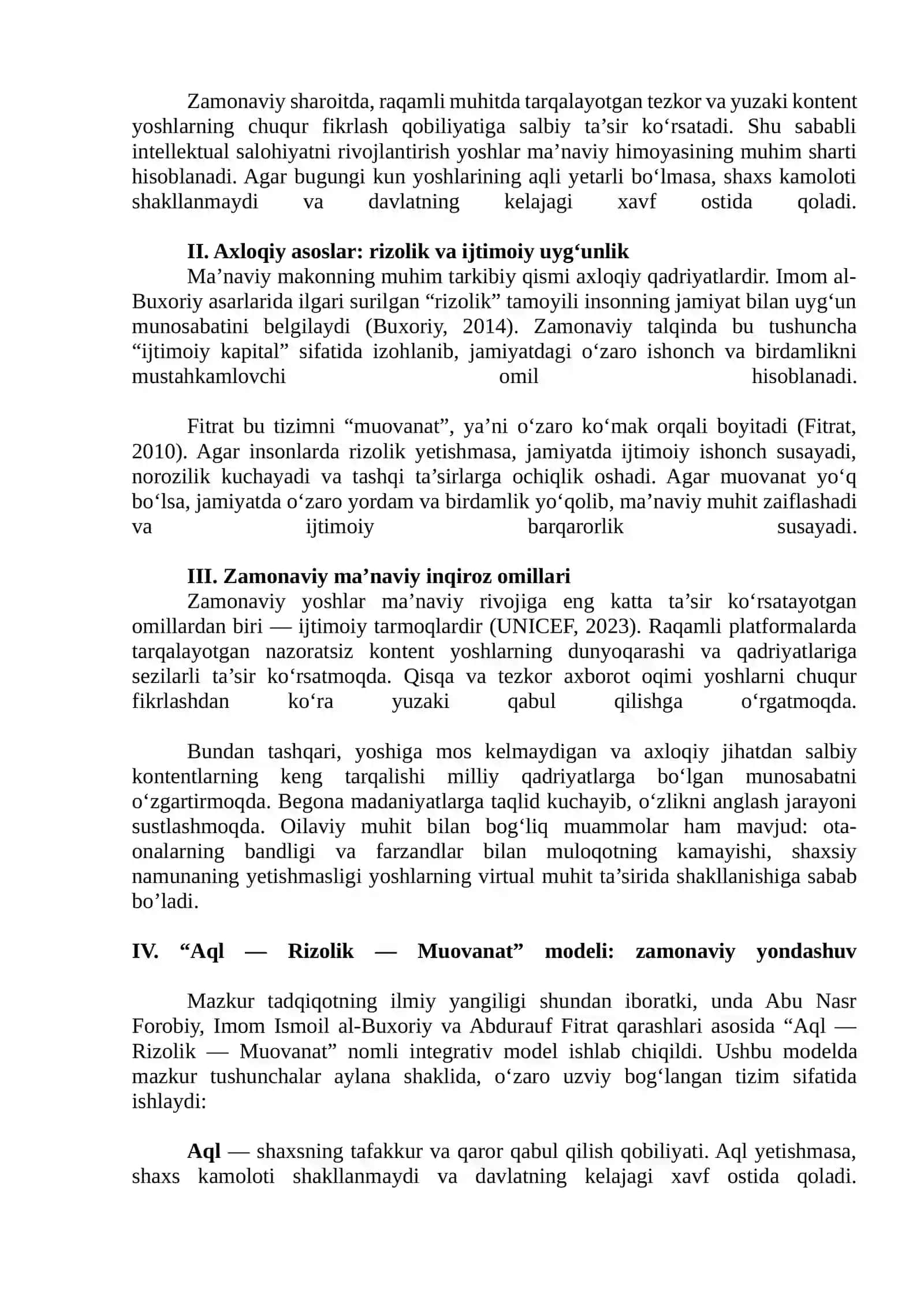 MA’NAVIY MAKONNING TARIXIY ASOSLARI VA ZAMONAVIY INTELLEKT 2
