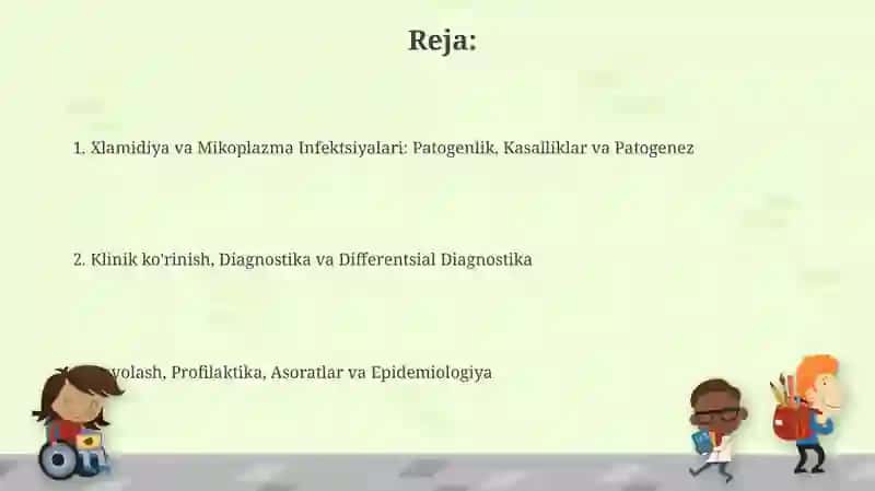 Xlamidiya va Mikoplazma Infektsiyalari 2