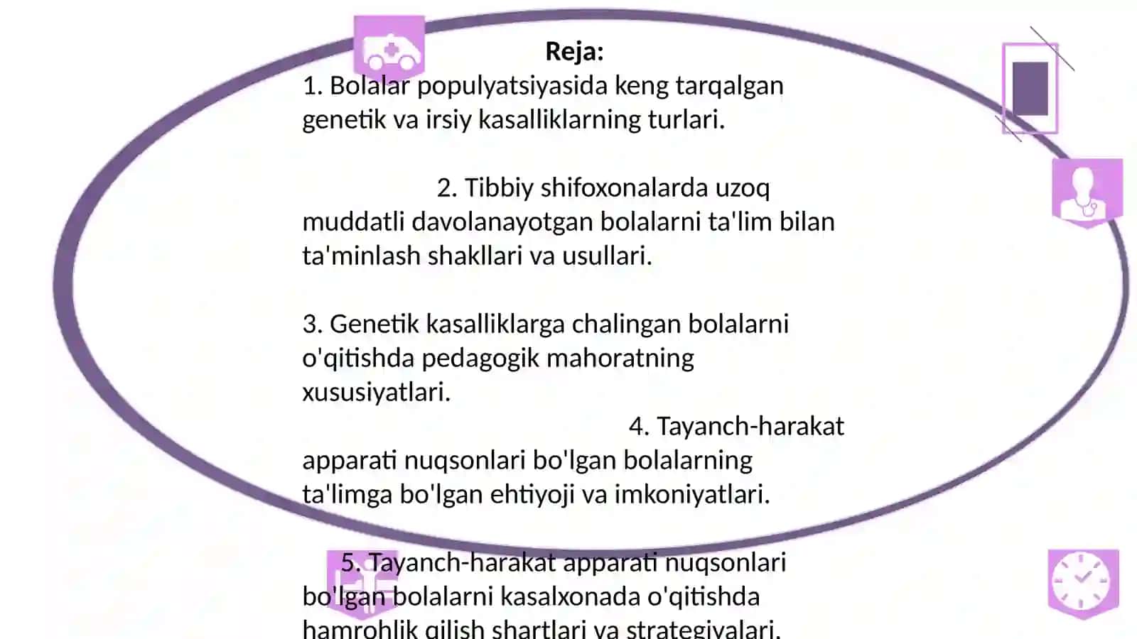 Uzoq muddat davolanayotgan bolalar tavsifi 2