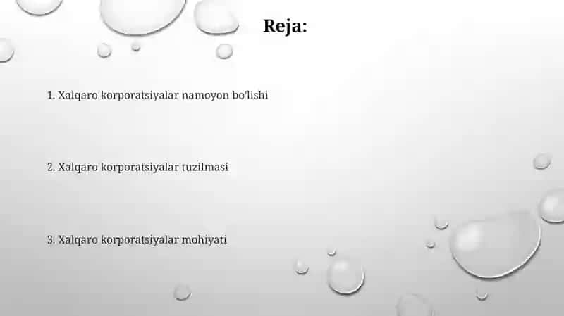Xalqaro korporatsiyalarning mohiyati tuzilmasi va kôrinishlari 2