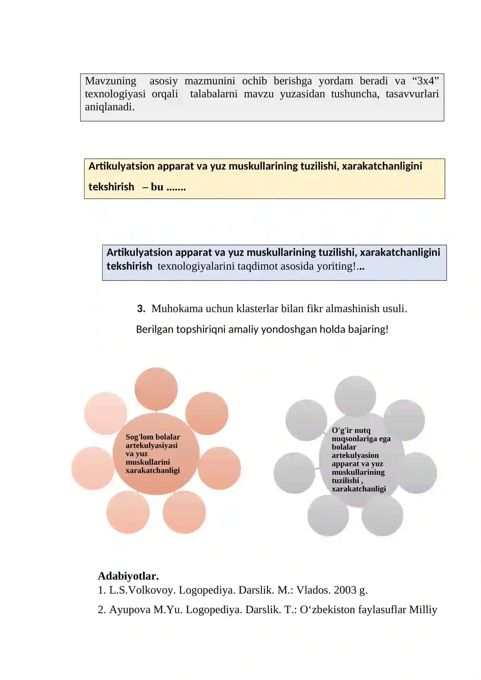 Artikulyatsion apparat va yuz muskullarining tuzilishi 2