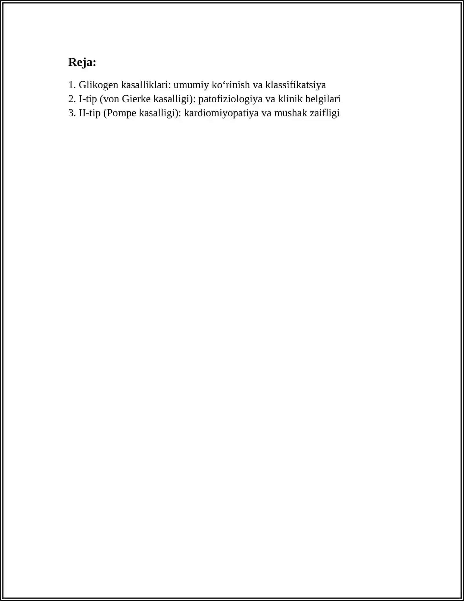 GLIKOGEN KASALLIKLARI 2