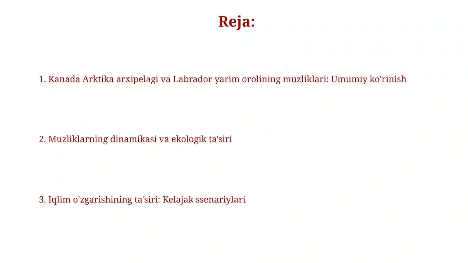 Kanada-Arktika arhipeglagining muzliklari 2