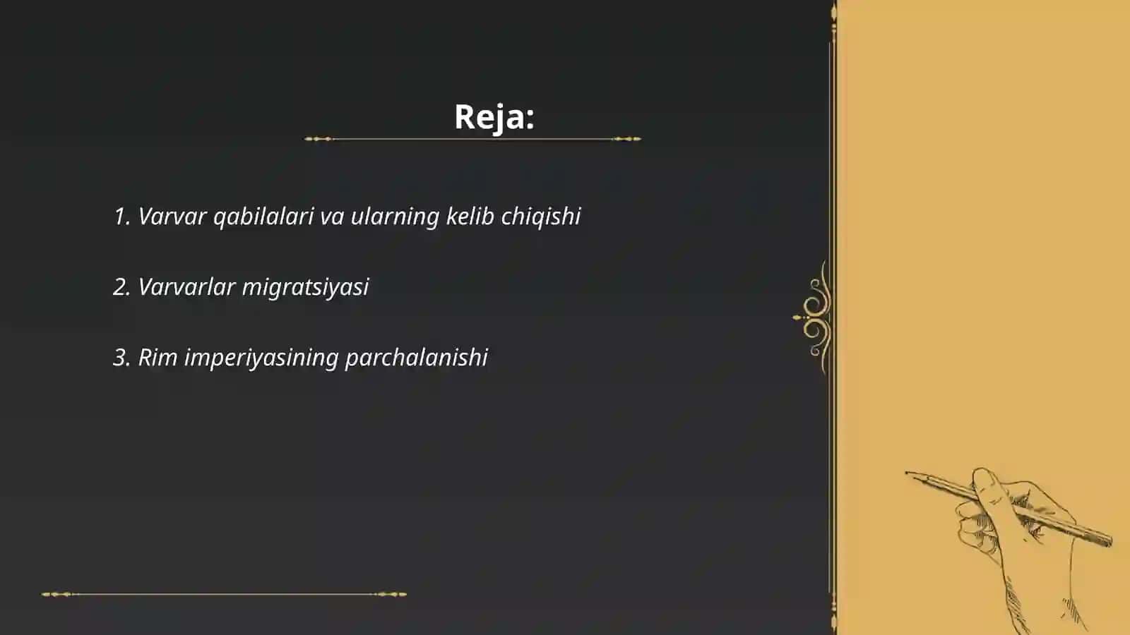 Varvar qirollikning tashkil topishi 2