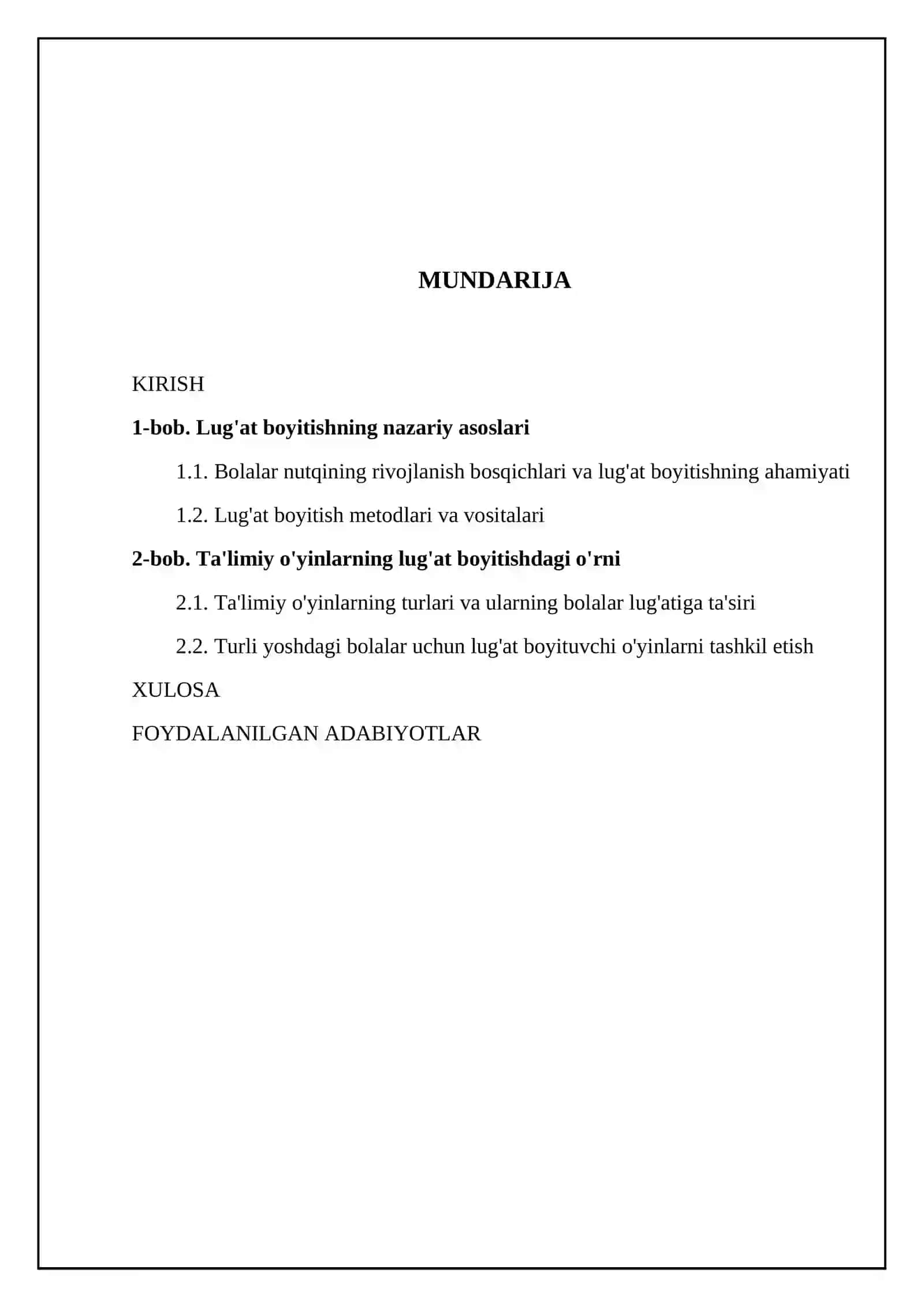 Bolalarning lug'atini boyitishda ta'limiy o'yinlarning ahamiyati 2