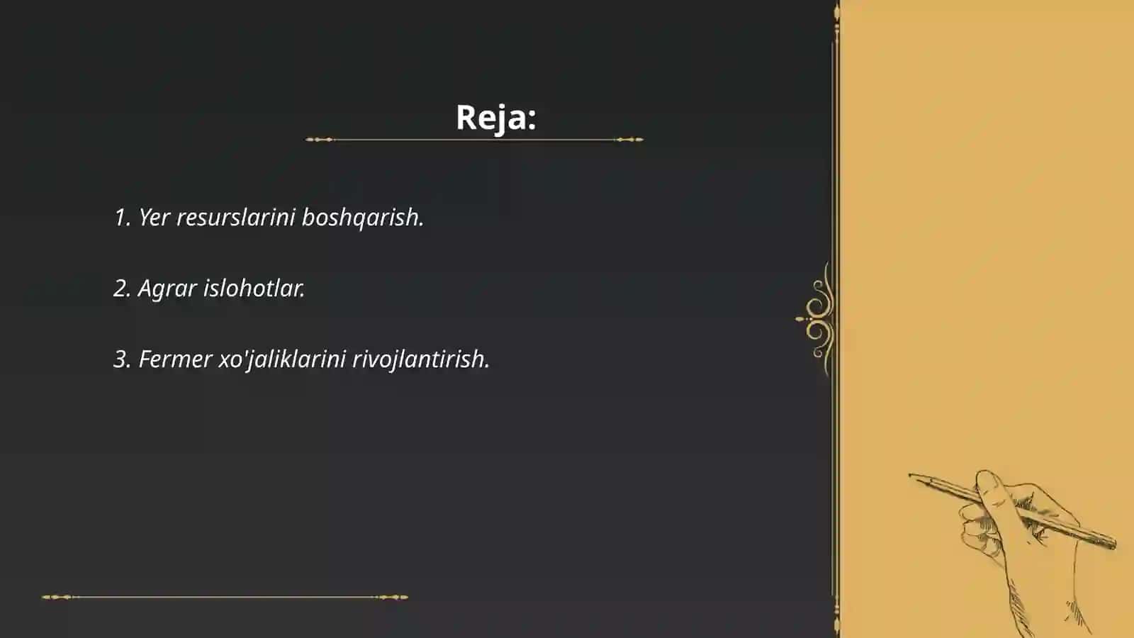 Yer resurslarini boshqarish 2