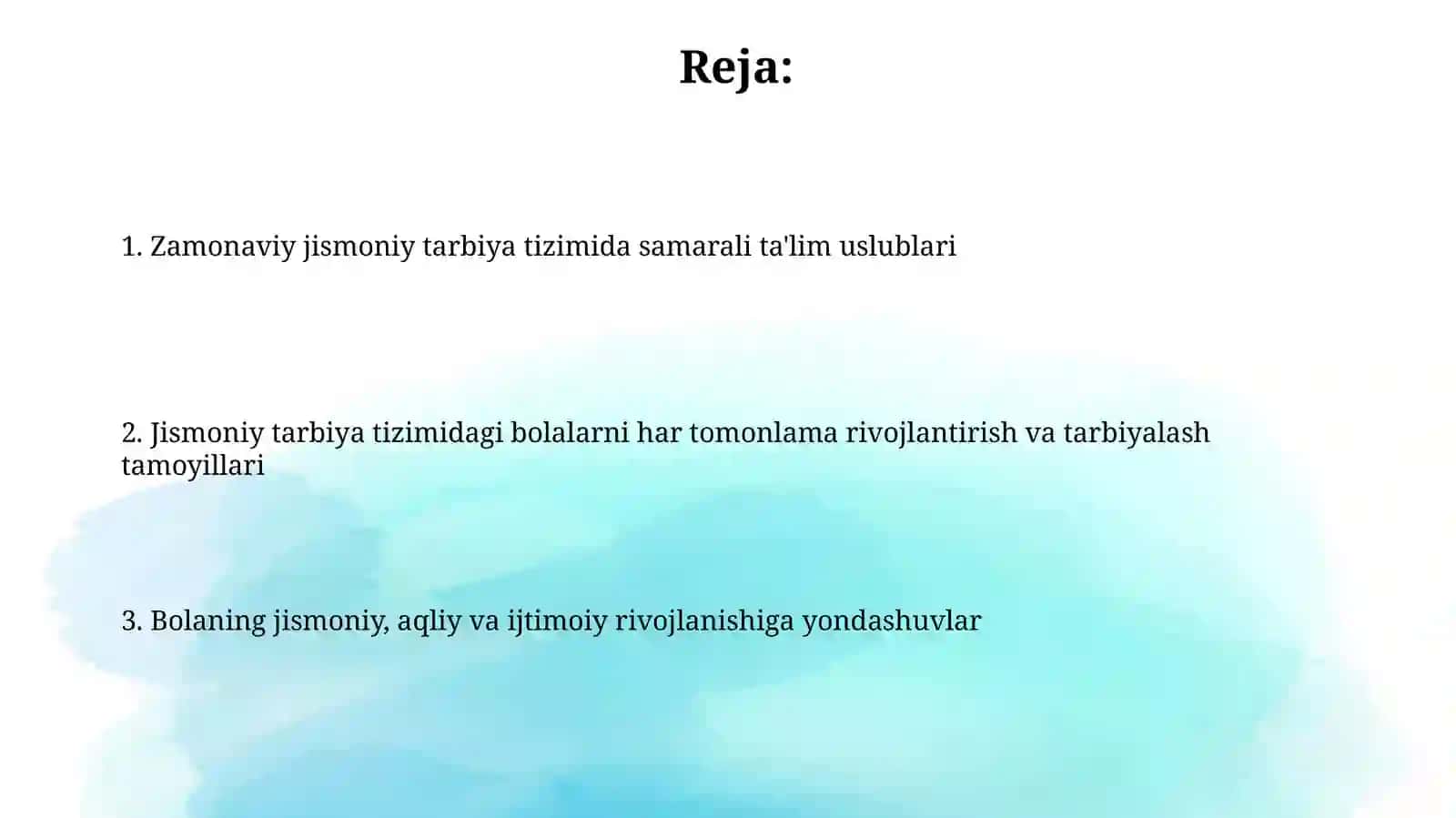 Jismoniy tarbiya tizimida bolalarni har tomonlama rivojlantirish va o‘qitish tamoyillari 2