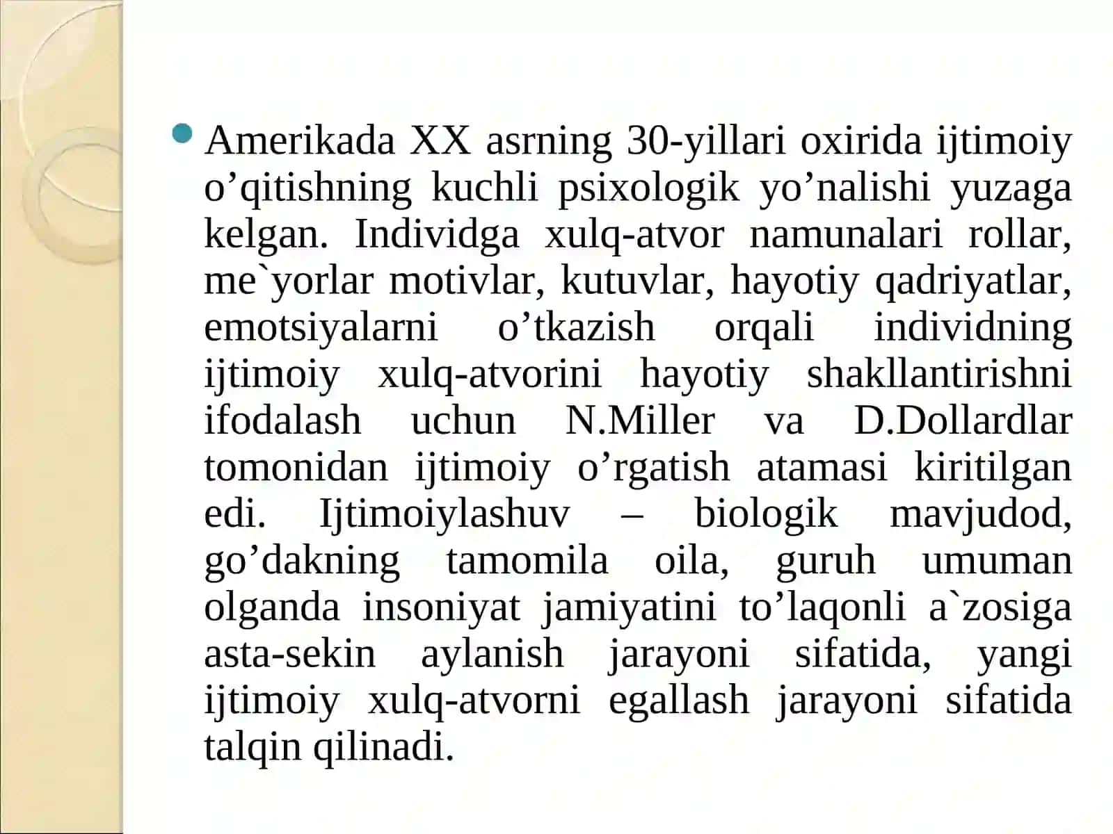 Albert Banduraning ijtimoiy kognitiv shaxs nazariyasi 2