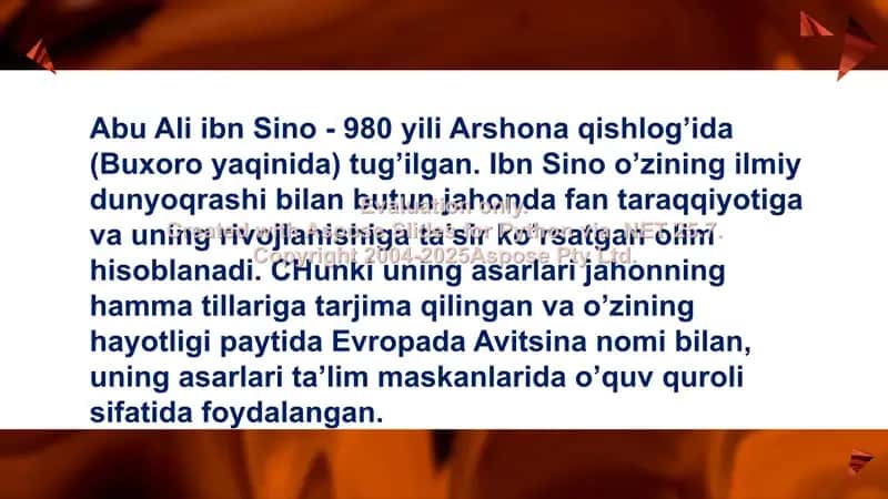 Ibn Sino - Tibb Anatomiya va Fiziologiyasi 2