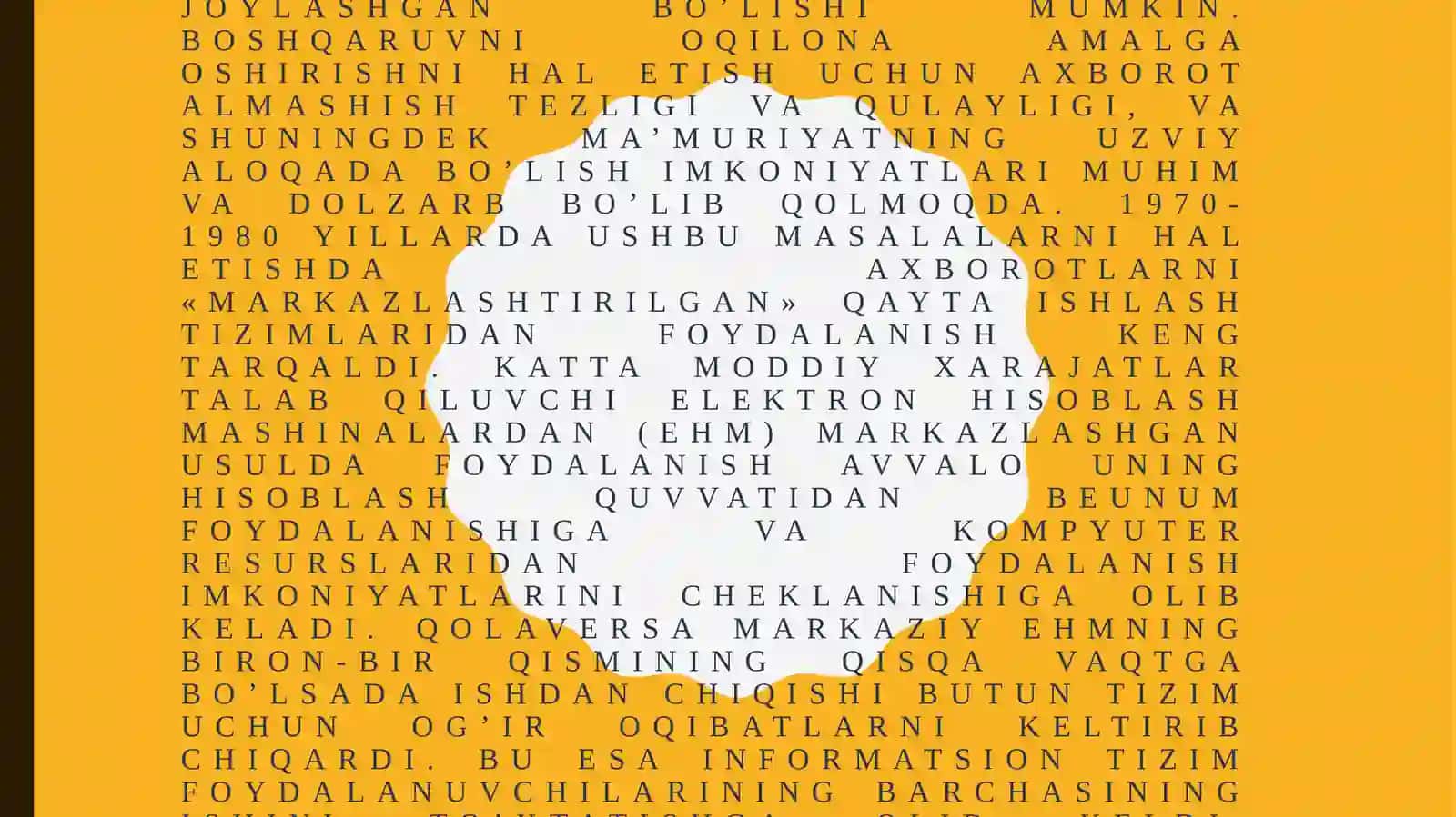 Internet   texnologiyasi  va  uning   xizmatlari, masofali  ta’lim  texnologiyasi  bilan  ishlash 2