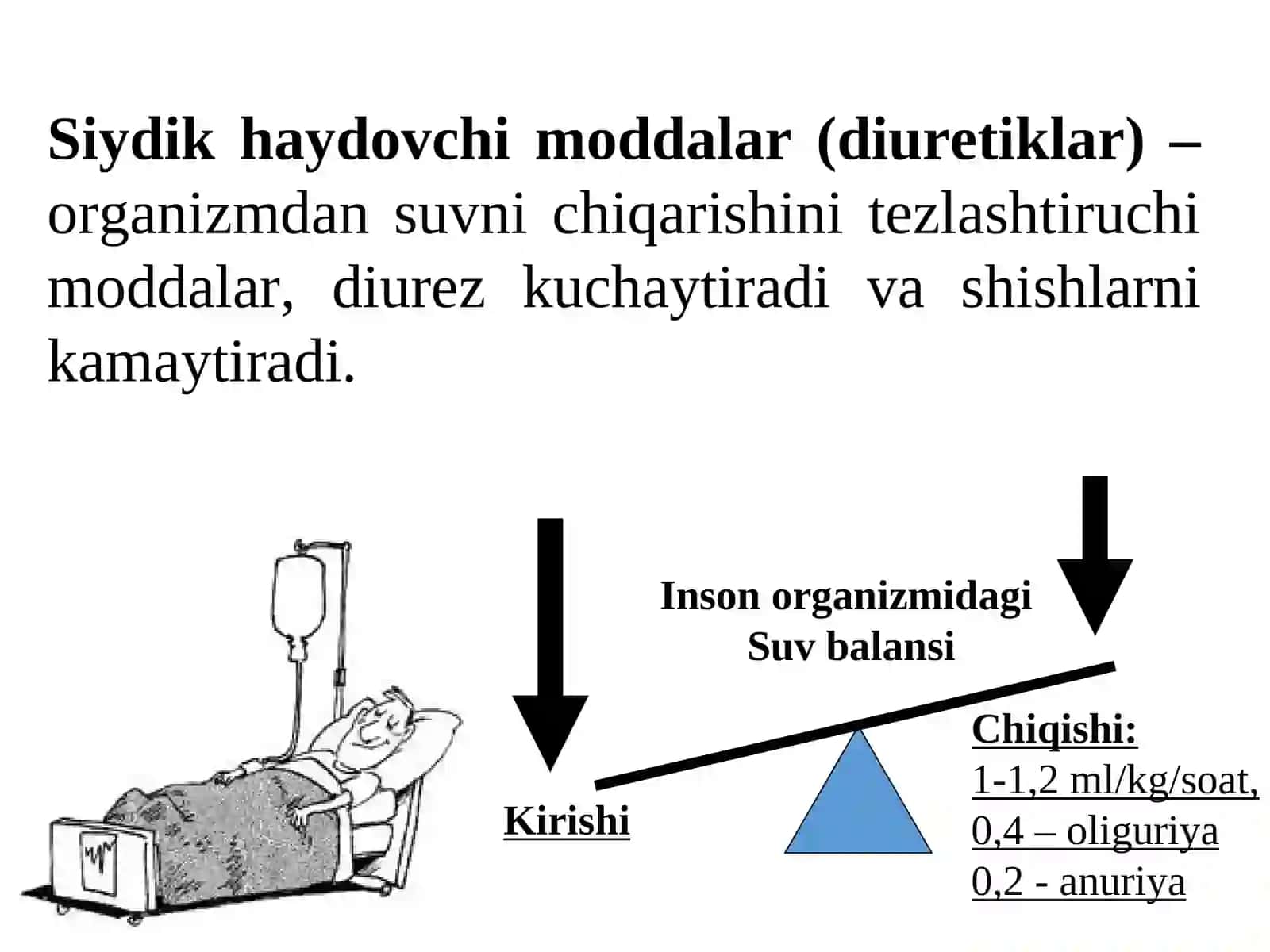 Siydik Xаydovchi Moddаlаr (Diuretiklar) 2