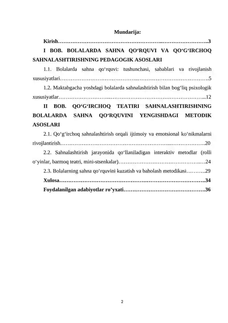 Qoʻgʻirchoq sahnalashtirish orqali bolalarda sahna qoʻrquvini yengish 2