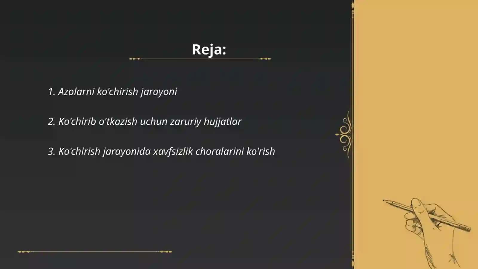 Azolarni kuchirib utkazish yullari bilan tanishish 2