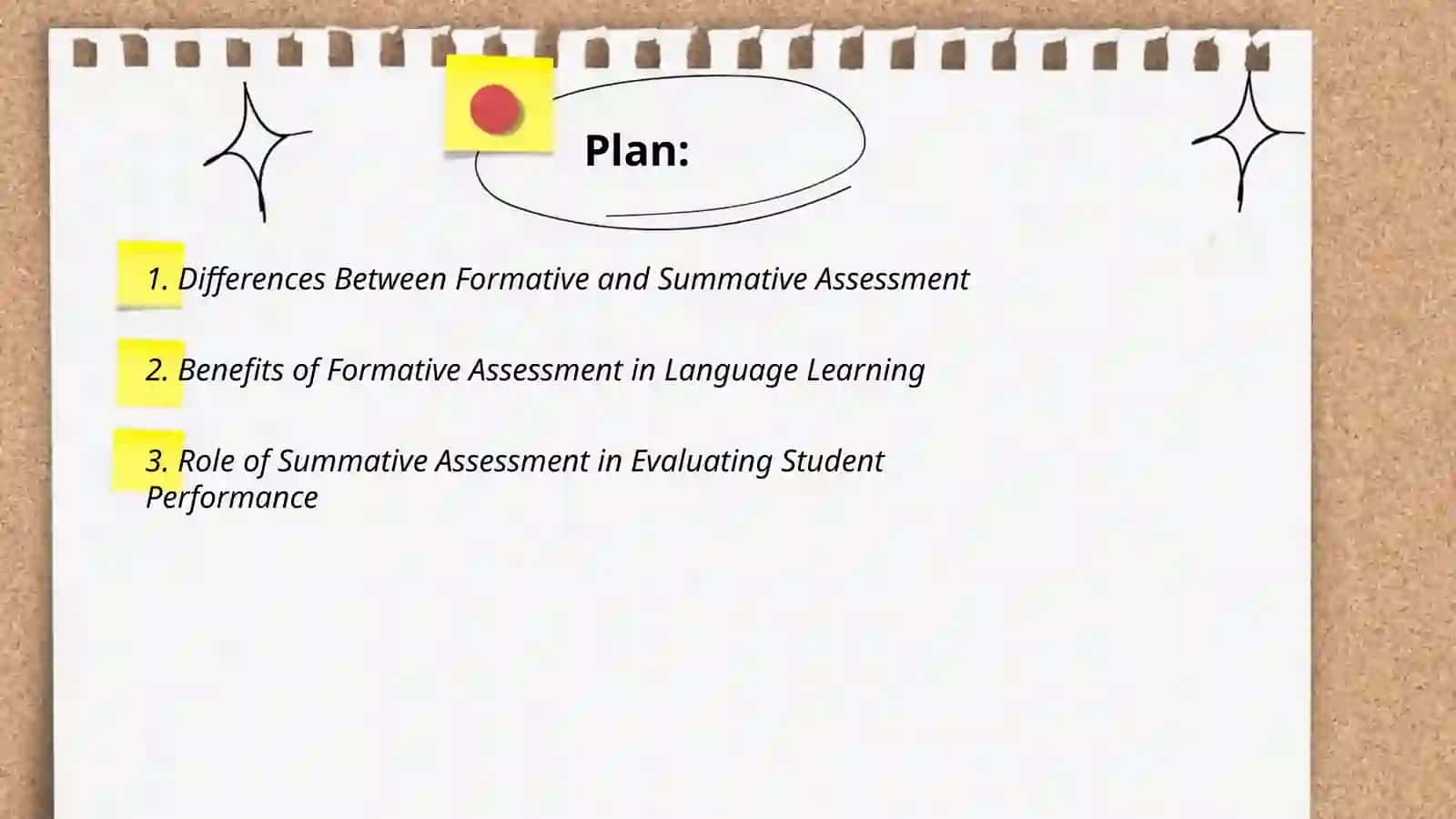 Formative and summative assessment 2