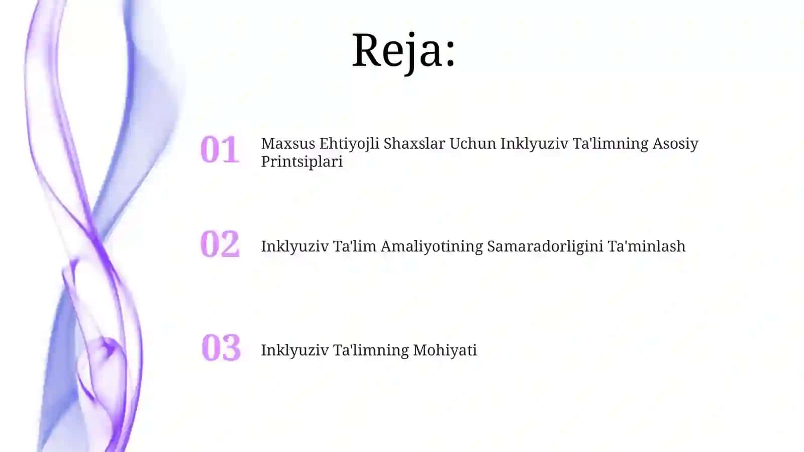 Maxsus Ehtiyojli Shaxslar Uchun Inklyuziv Ta'limning Asosiy Printsiplari 2