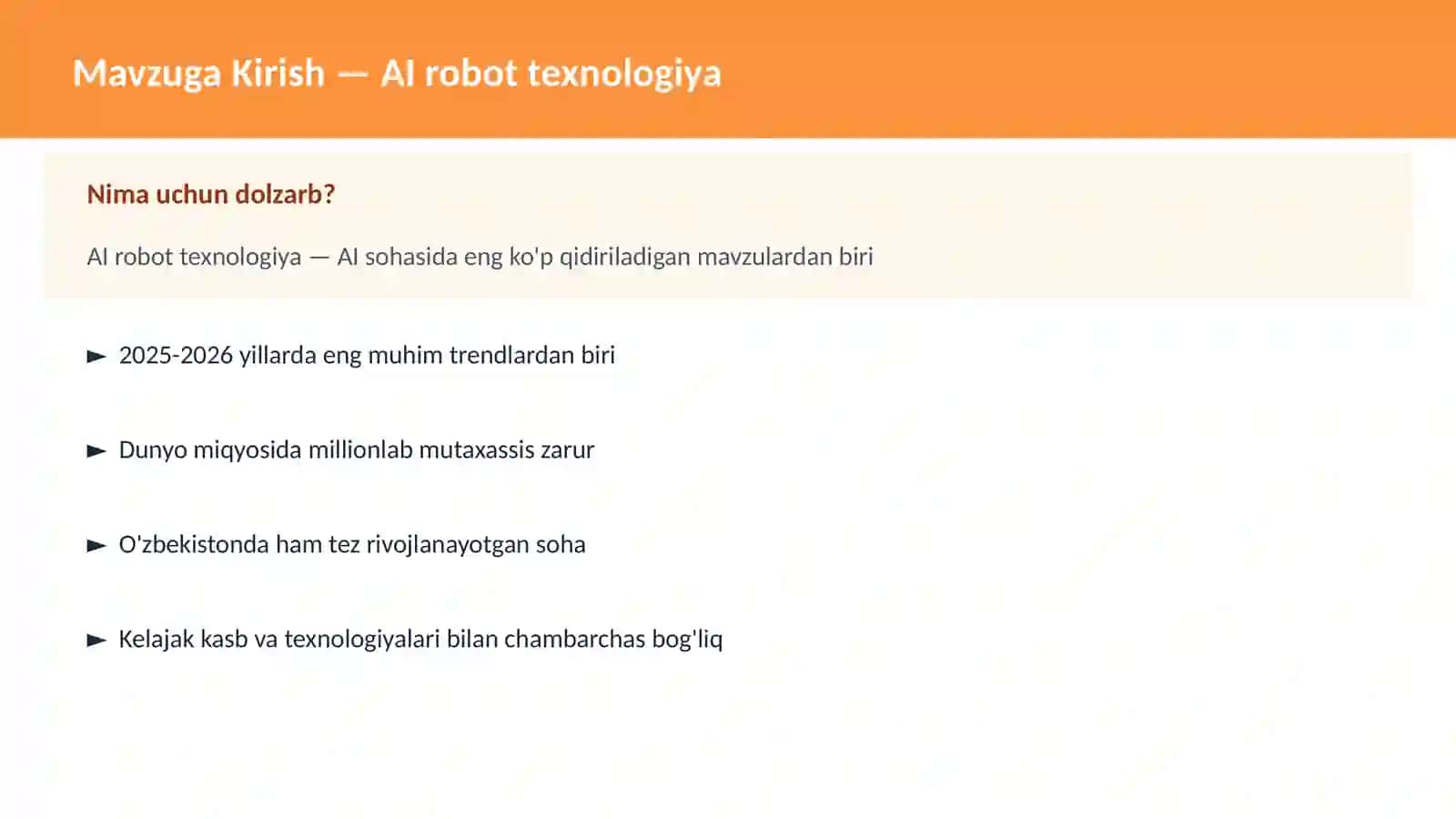 AI robot texnologiya 2