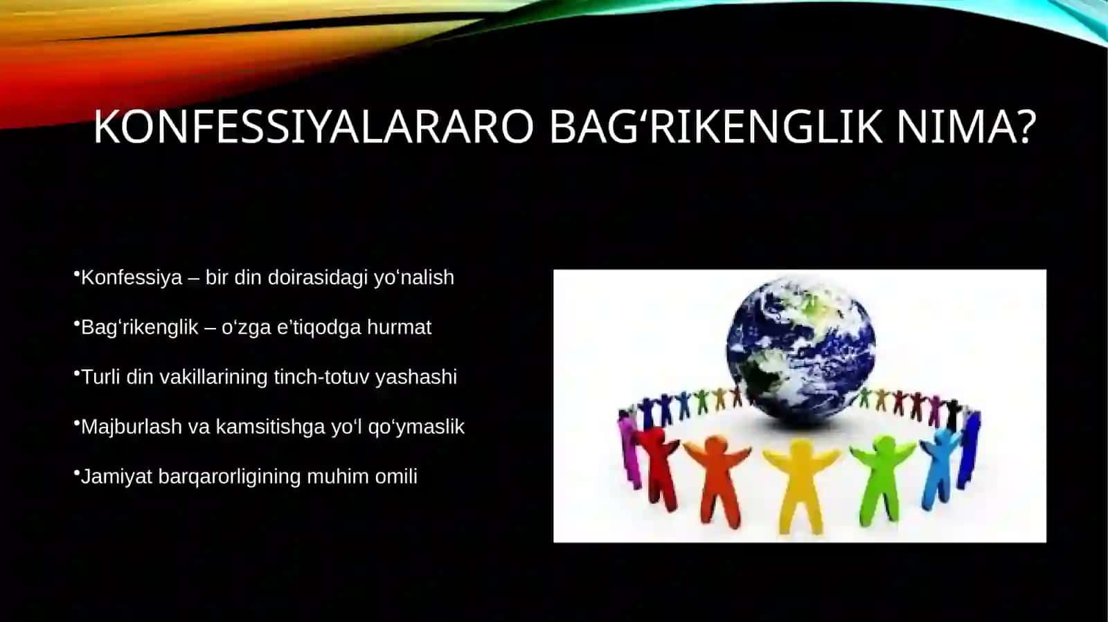 Konfessiolararo diniy bag'rikenglikning tarixiy tajribasi 2