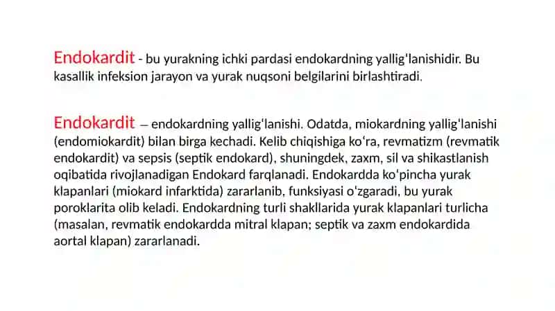 Infeksion endokardit 2