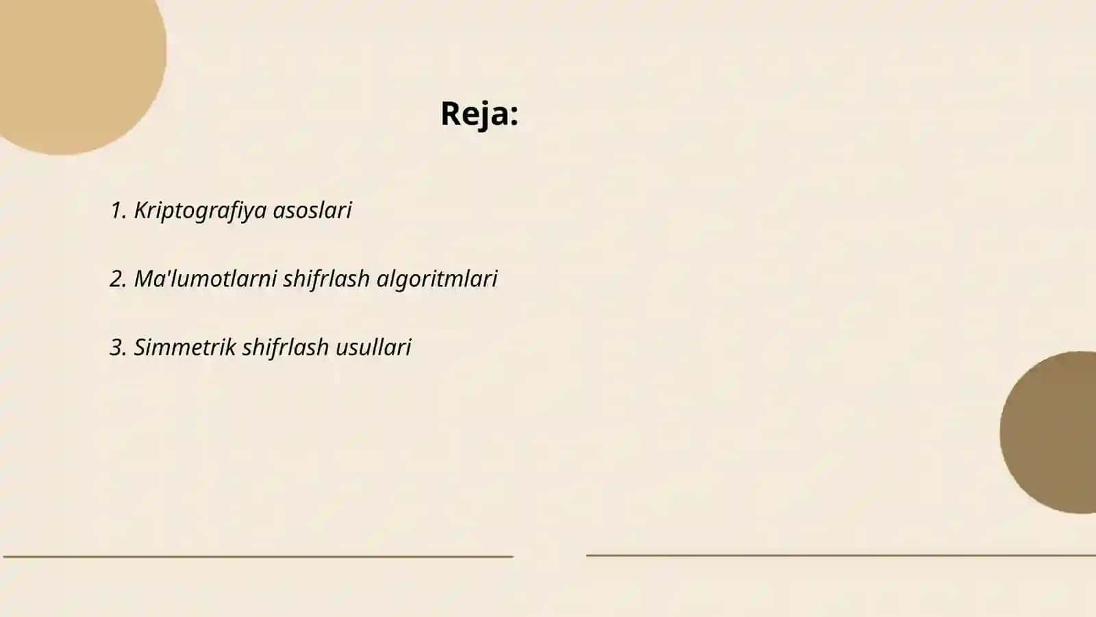 Informatsiyani kodlash mexaznizmlari 2