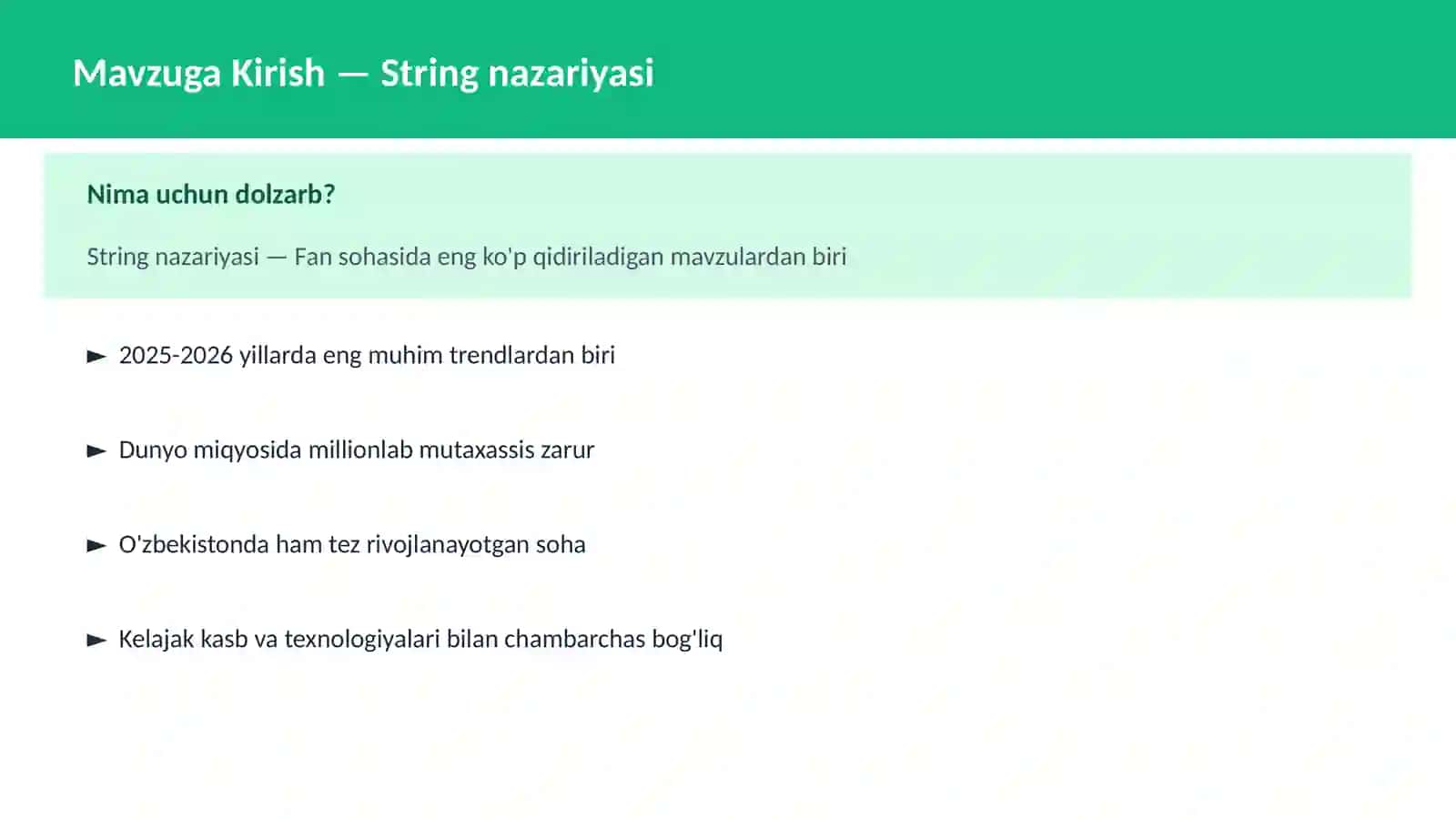 FIZIKA ZAMONAVIY 2