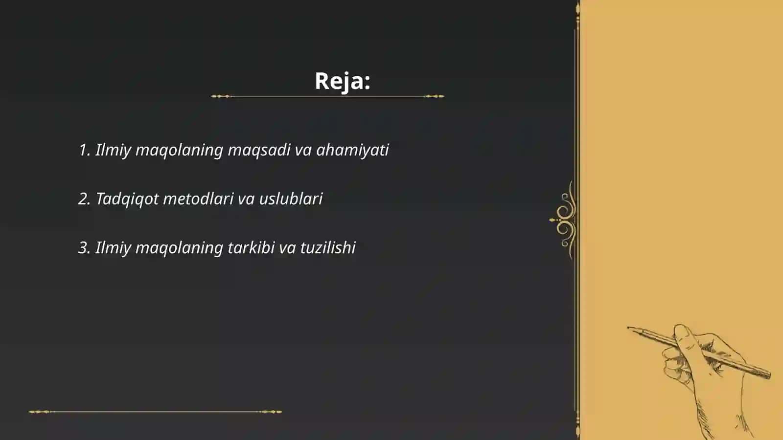 Ilmiy maqolaga rezume yozish 2