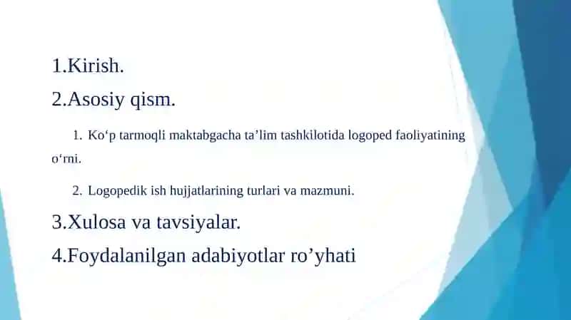 Oʻzbekiston Respublikasi Maktabgacha va Maktab Taʼlimi Vazirligimaktabgacha Taʻlim Tashkilotlari Direktor va Mutaxassislarini Qayta Tayyorlash va Ularning Malakasini Oshirish Institutim 2