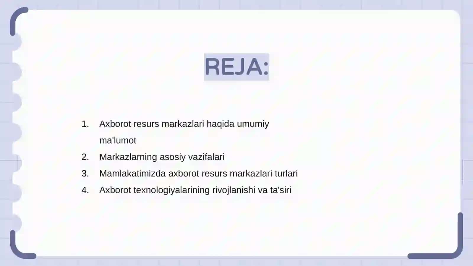 Axborot resurs markazlari 2