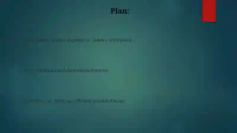Gender Equality in the Workplace Presentation 2