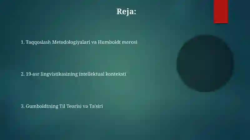 XIX asrda qiyosiy-tarixiy tilshunoslikning vujudga kelishi 2