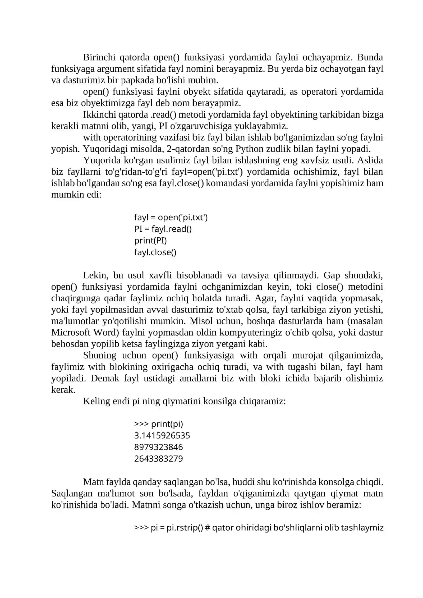 5-Mavzu: Inkapsulyatsiya, klassnig xususiyati va metodlari. Dunder metodlari 2