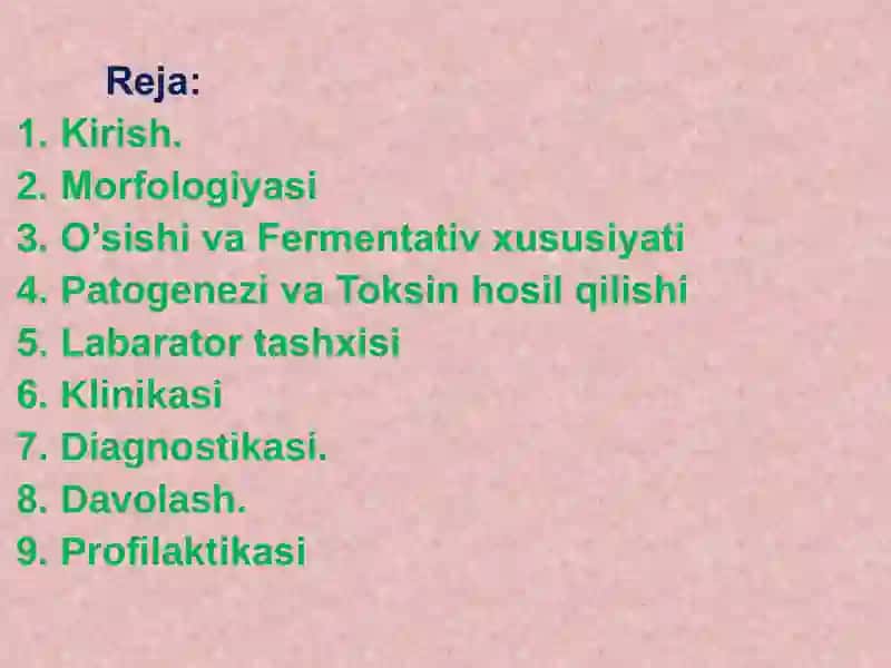 Qorin tifi va Paratif A va B qo`zg`atuvchilari kelib chiqaradigan kasalliklar 2