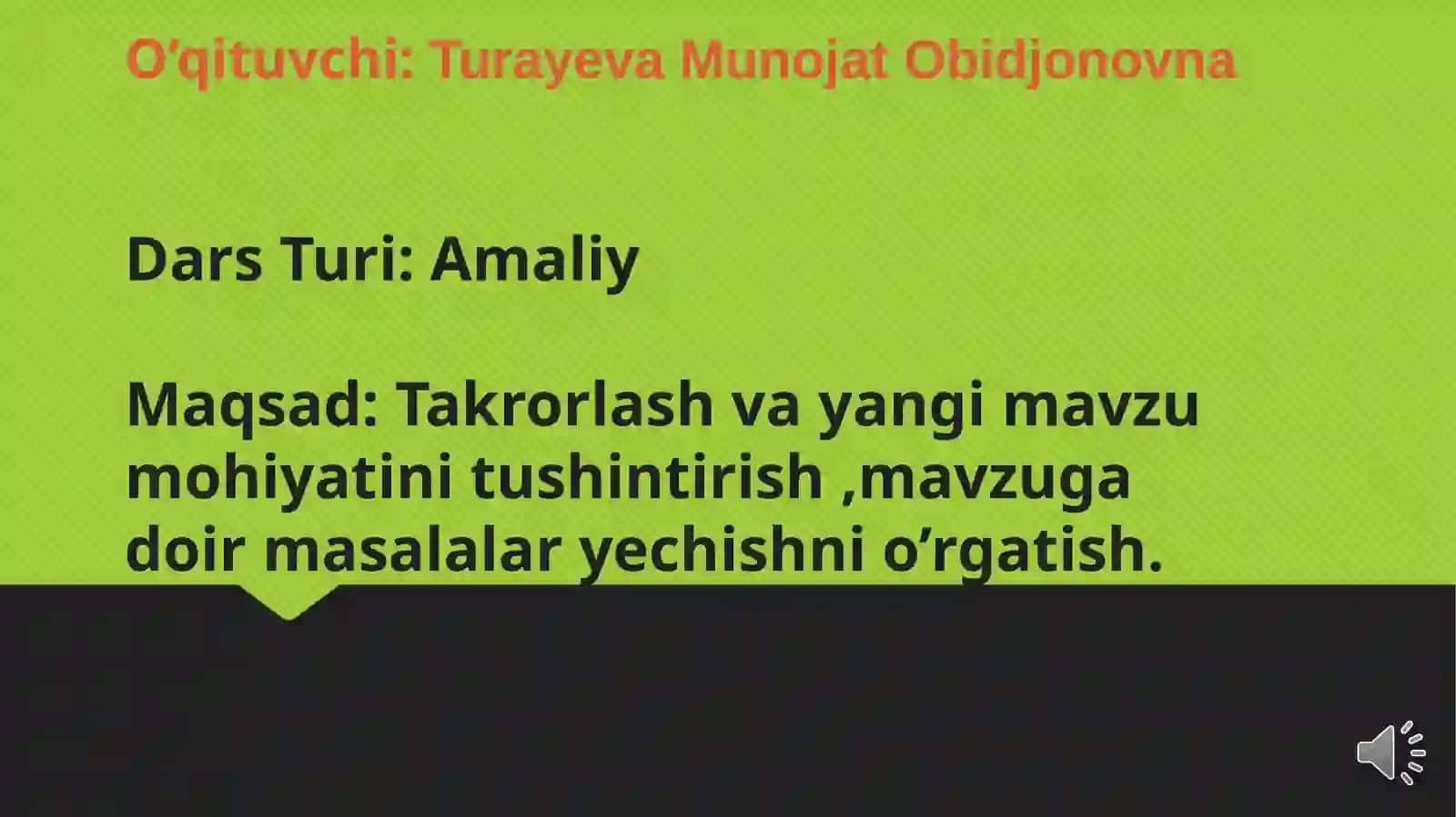 Elektrodinamikadan 1-darsNamMTI AL 2-bosqich mutahasis 2
