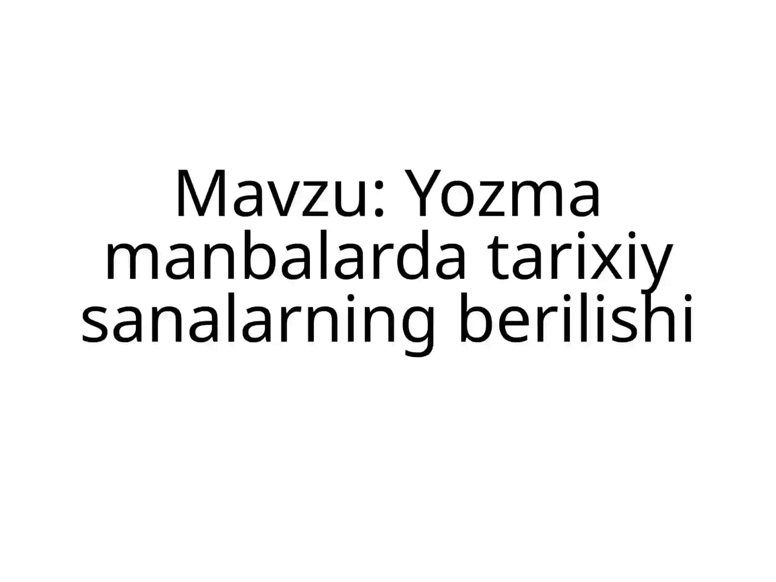 Òzbektili tarixi 2