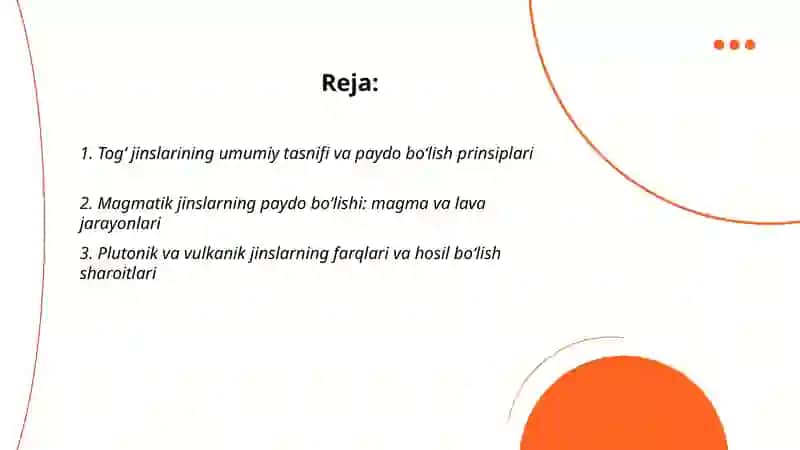 Togʻ Jinslarini paydo boʻlishi haqida maʼlumot 2