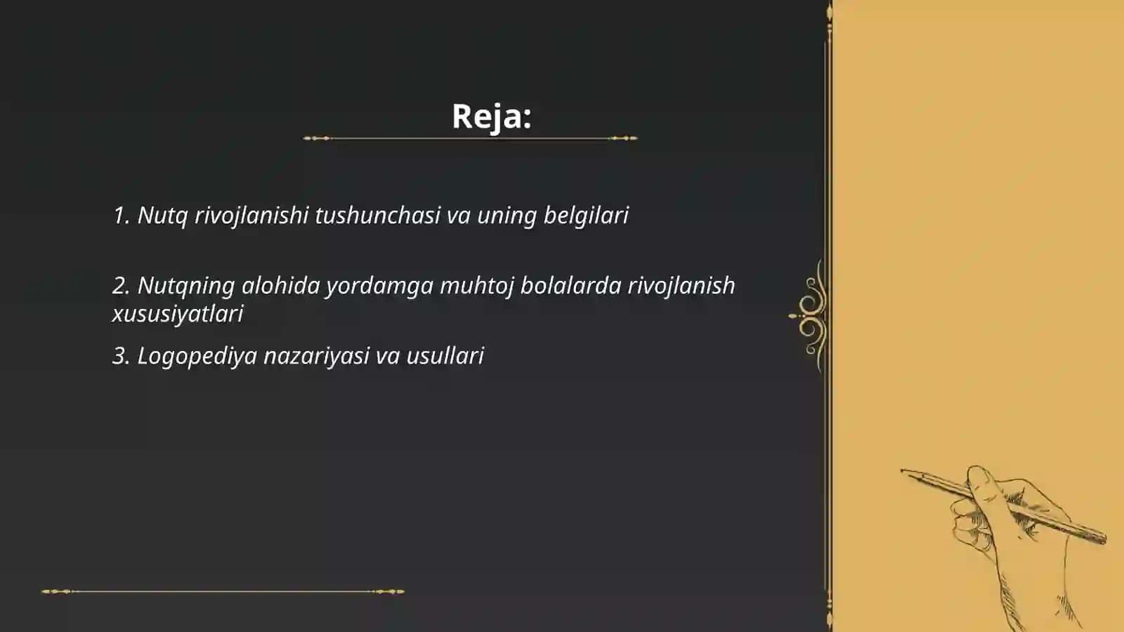 Nutqni rivojlantirish nazariyasi va metodologiyasi 2