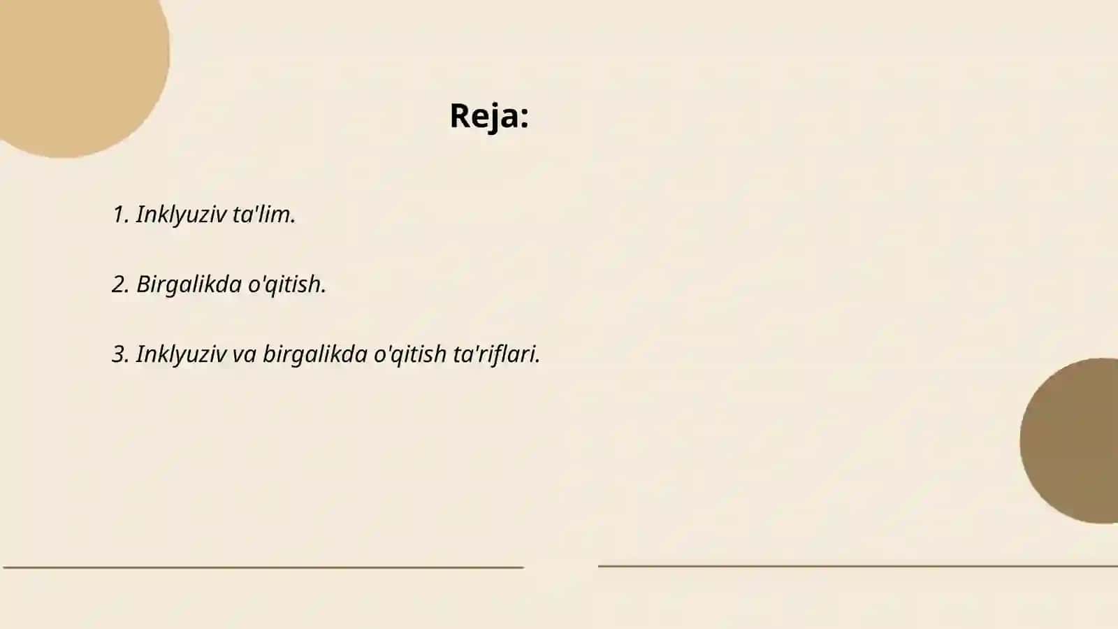 Inklyuziv va birgalikda oʻqitish: ularning asosiy farqlarini asoslash 2