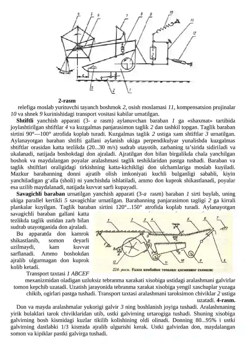 Don kombaynlarini o`rganish 2