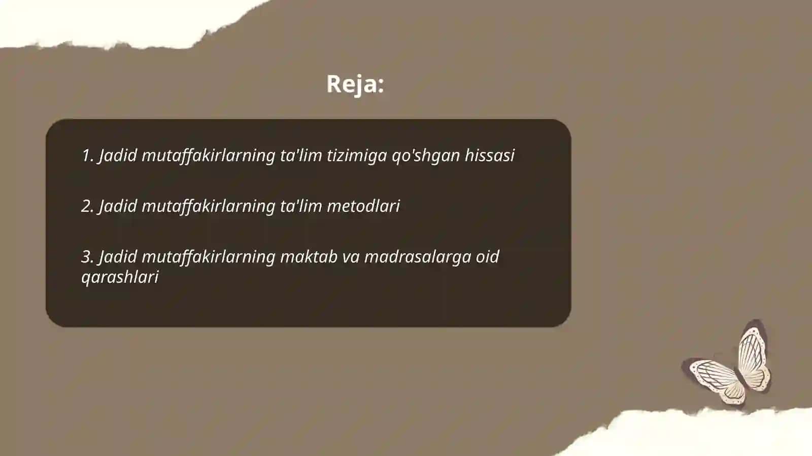 Jadid mutaffakirlarining pedagogik qarashlari 2