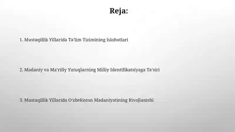 Milliy Qadriyatlar va Madaniy Merosni Asrash 2