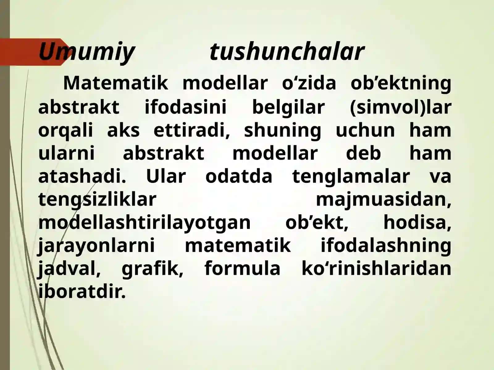 Matematik programmalashtirish masalasi 2