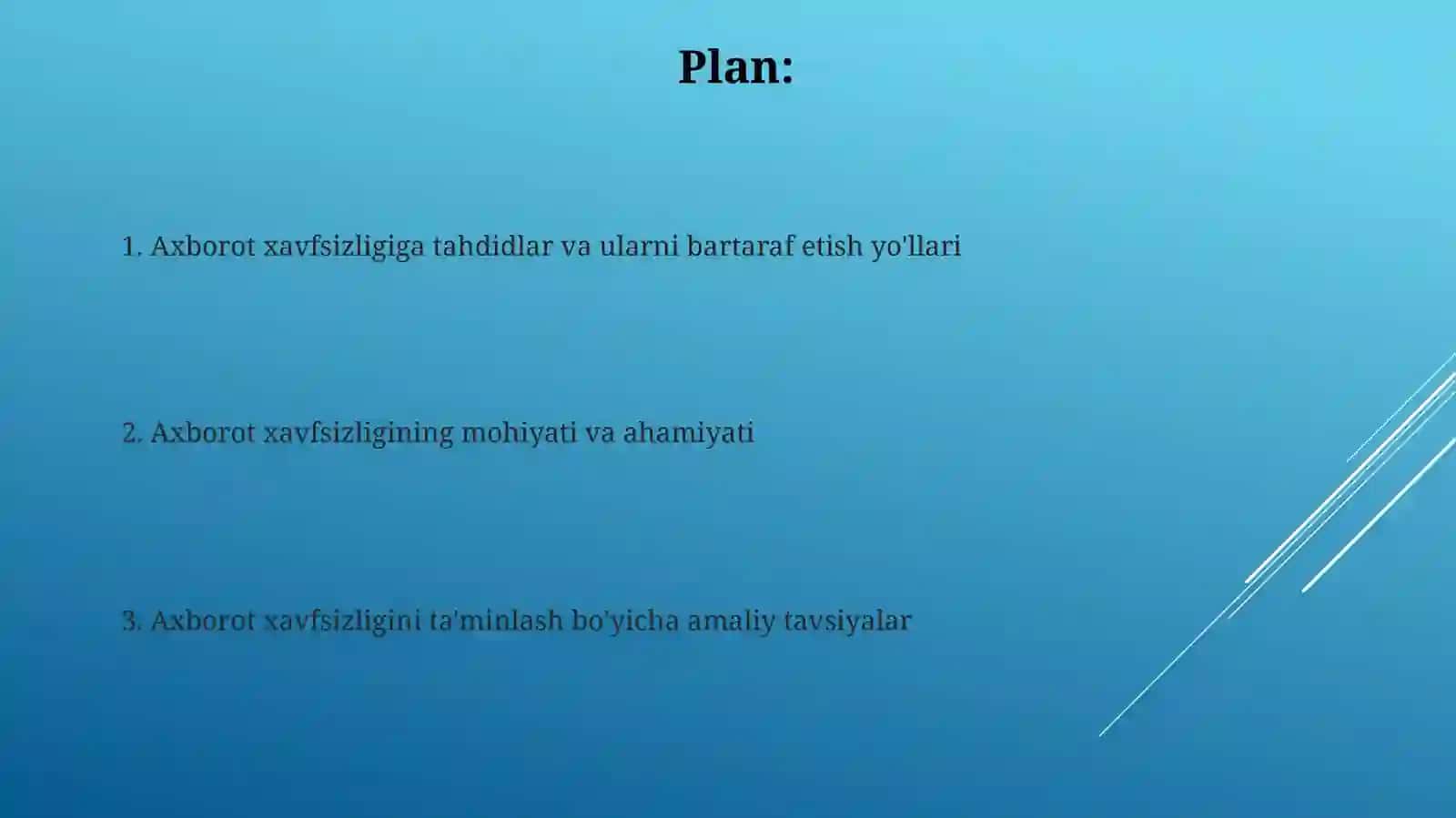 Axborot xavfsizligi 2