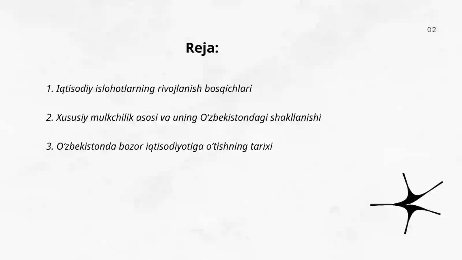 Iqtisodiy islohotlar, xususiy mulkchilikning shakllanishi 2