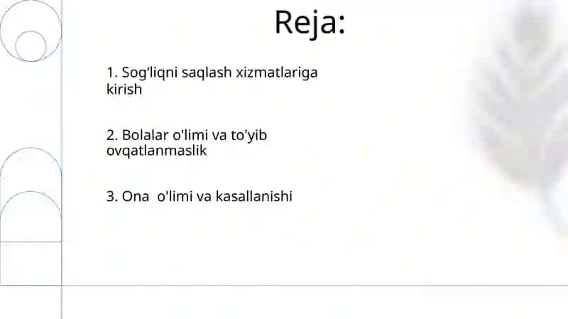 Onalik va bolalikni muhofaza qilish rivojlanishi 2