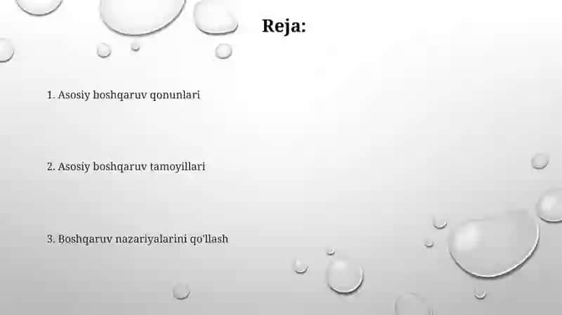 Menejment Qonunlari Va Tamoyillari 2