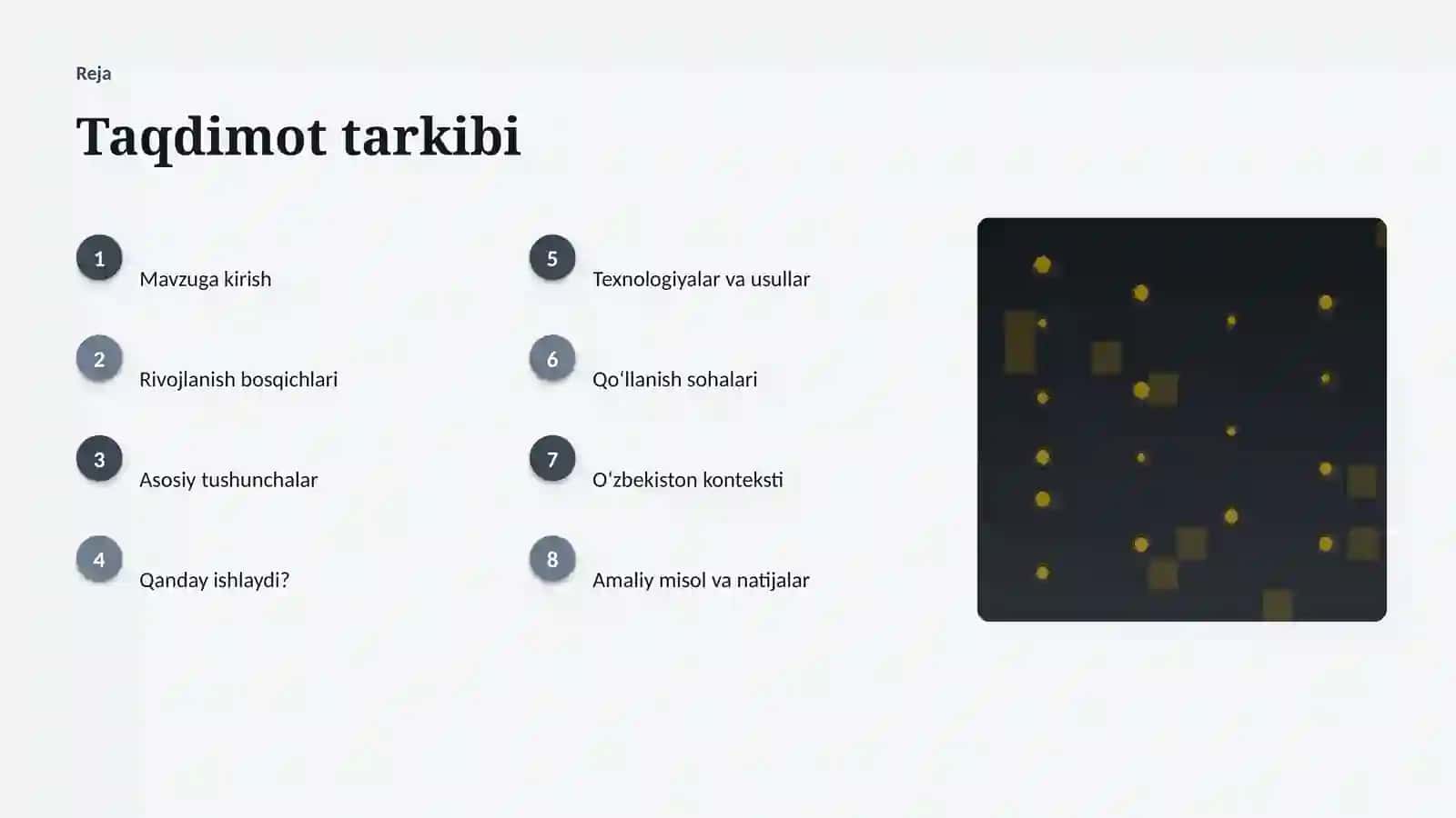 SUNʼIY INTELLEKT • PROFESSIONAL TAQDIMOT 2
