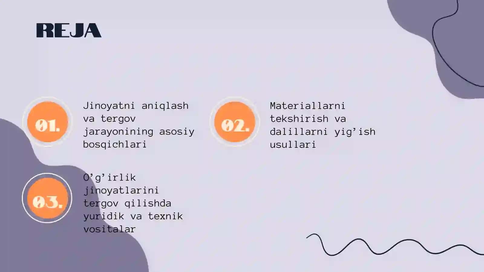 o’g’irlik jinoyatlarini tergov qilish 2
